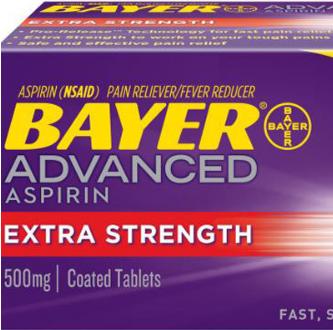 Bayer bắt đầu bán aspirin tác dụng nhanh